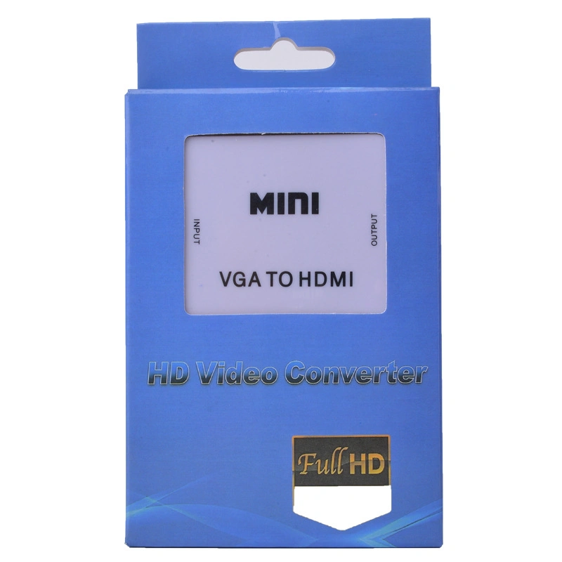 Hot Sale VGA to HDMI Converter Video AV Converter with Audio