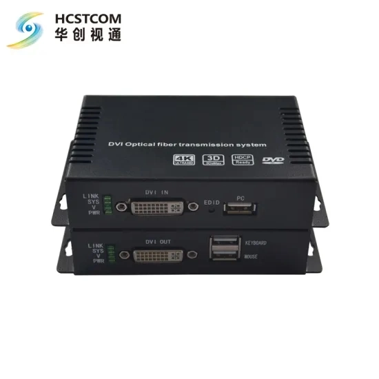 8-32 Units Rack Type 4K HDMI/DVI Optic Fiber Converter