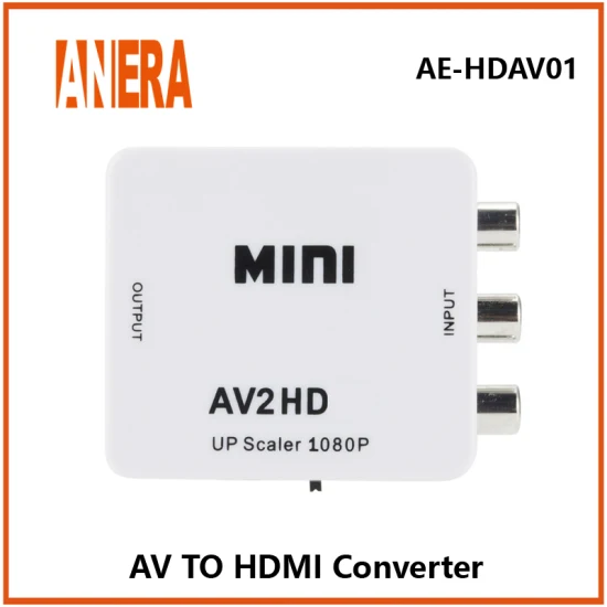 Anera Hot Sale Video- und Audio-zu-HDMI-Adapter-Konverter