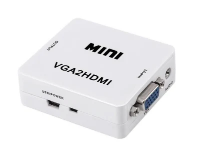 VGA-zu-HDMI-HD-Audio-Video-Konverterbox für PC-Laptop-DVD