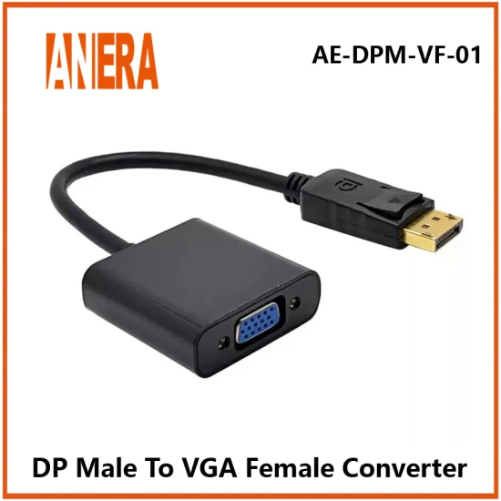 Anera Heißer Verkauf 1080P DP Display zu VGA Konverter Video Konverter Adapter Kabel